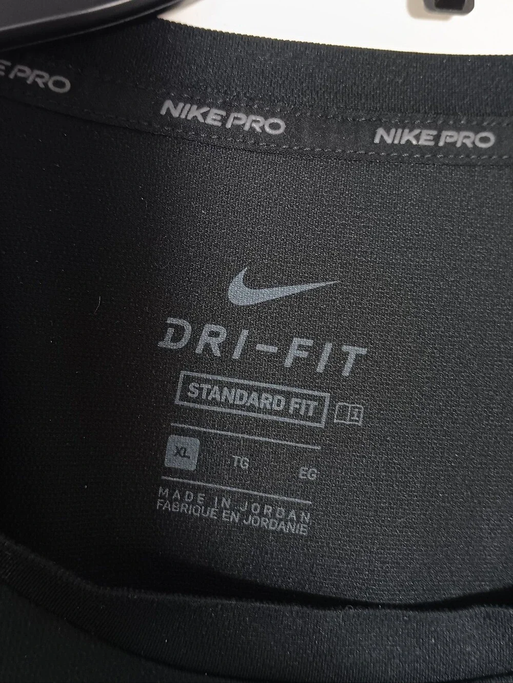 Nike Black Short Sleeve Performance Tee